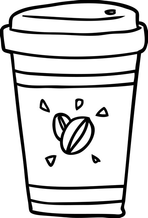coffee cup drawing 2