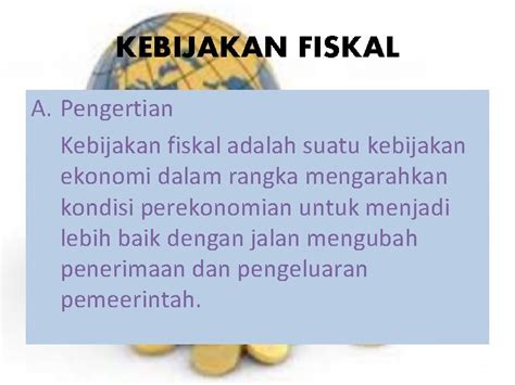 Kebijakan Fiskal Adalah Newstempo