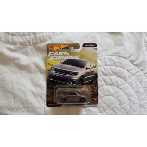 Hot Wheels Fast And Furious Jeep Grand Cherokee Trackhawk Shopee Brasil