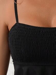 Shein Swim Classy Sexy Spaghetti Strap Bikini Set Shein Usa