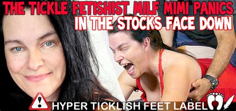 THE TICKLE FETISHIST MILF MIMI PANICS IN THE STOCKS FACE DOWN FULL HD MP TICKLE