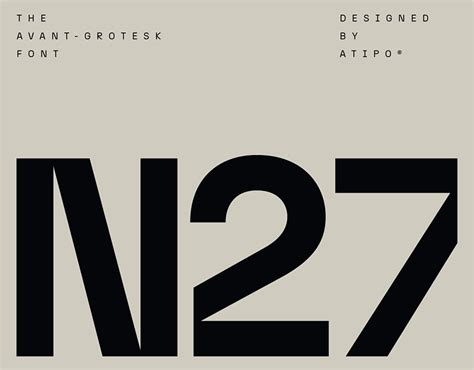N27 Font :: Behance