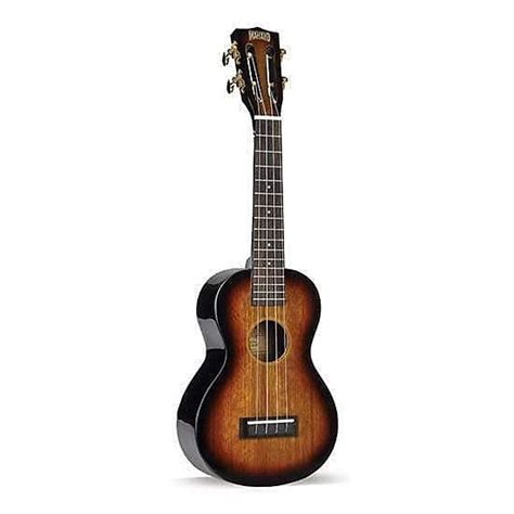 Mahalo Java Series Concert Ukulele Tone Sunburst Shake Reverb