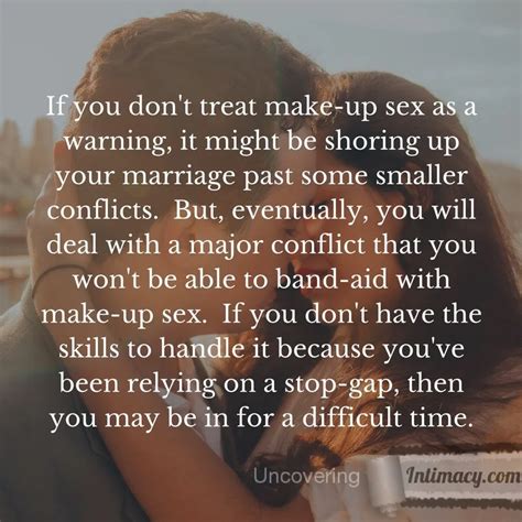 Is Make Up Sex A Myth Uncovering Intimacy