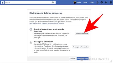 Cómo eliminar tu cuenta de Facebook definitivamente
