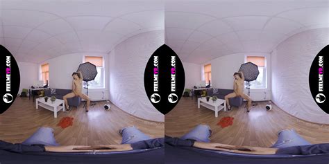 Virtual Reality Nude Striptease With Lady In Red Polina Vr Porn Video Vrporn