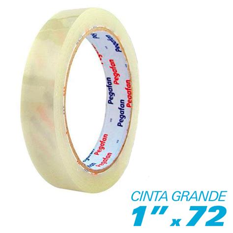 Cinta Adhesiva Grande 1 X 72 YD Pegafan