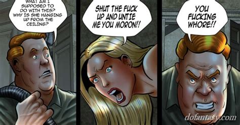 Big Tits Blonde Tied Hard And Prepared BDSM Art Collection Pic 4