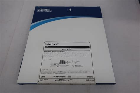 New Boston Scientific Interlock D Fibered Idc Mm X Cm Interlock D