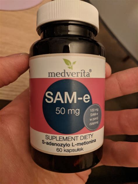 SAM-e SAMe 50 mg S-adenozylo L-Metionina | Kraków | Kup teraz na ...