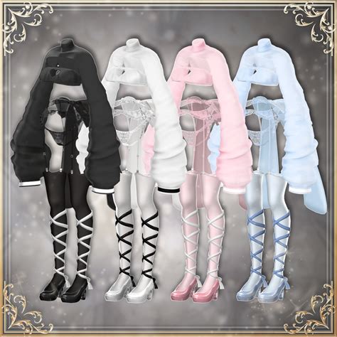 アバター対応Mellow Sweet Sexy Lingerie MA PB対応 SECRYA スクリア BOOTH