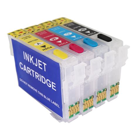 Cartucho De Tinta Recargable Para Impresora Epson Recambio De Tinta