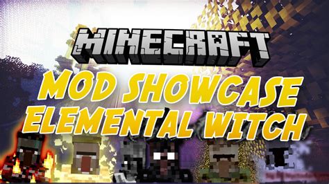 Minecraft Mod Showcase Elemental Witch Mod Meteors Tornado And More