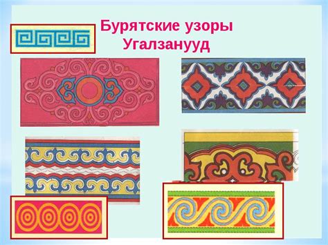 Бурятский национальный орнамент - презентация для дошкольников