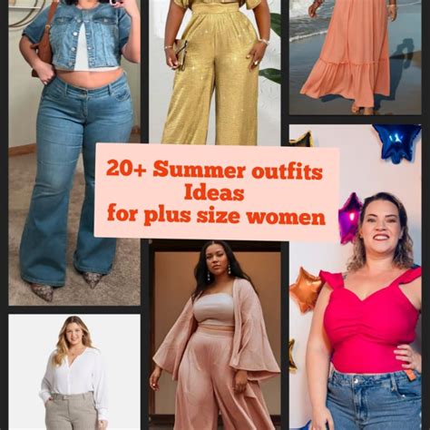 20 Summer Outfit Ideas For Plus Size Women