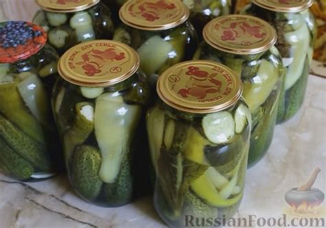 Рецепт: Острые маринованные огурцы с перцем (без стерилизации) на ...