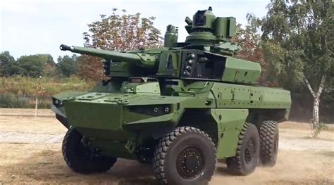 Engin Blindé De Reconnaissance Et De Combat Ebrc Jaguar French