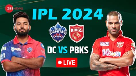 Highlights Pbks Vs Dc Ipl Cricket Match Scorecard Pbks Win By