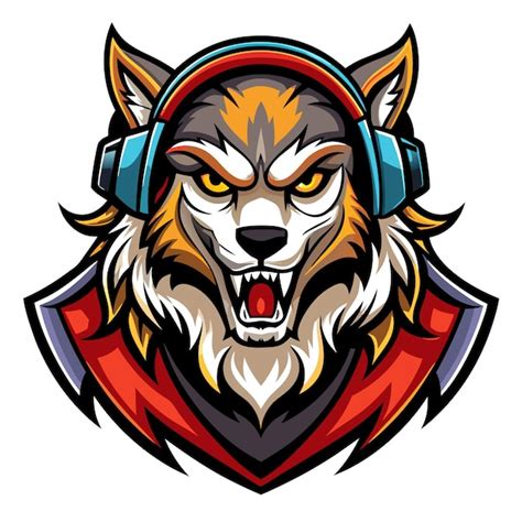 Vector Del Logotipo De La Mascota De ESport Vector Gratis