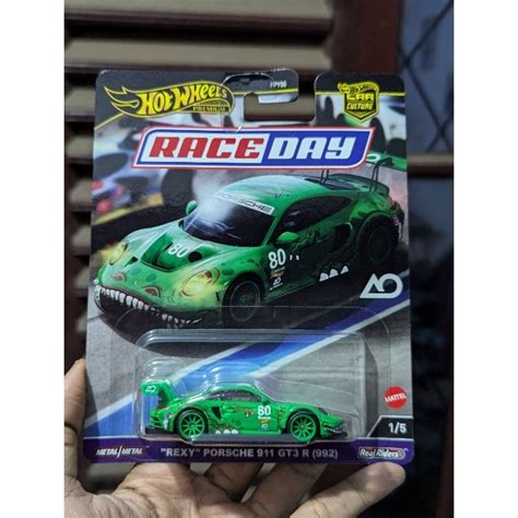 Jual Hot Wheels Rexy Porsche Gt R Race Day Series Shopee Indonesia