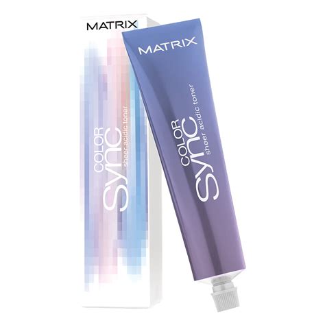 Matrix Color Sync Sheer Acidic Toner Ml Brunette Matte Bezvavlasy Cz