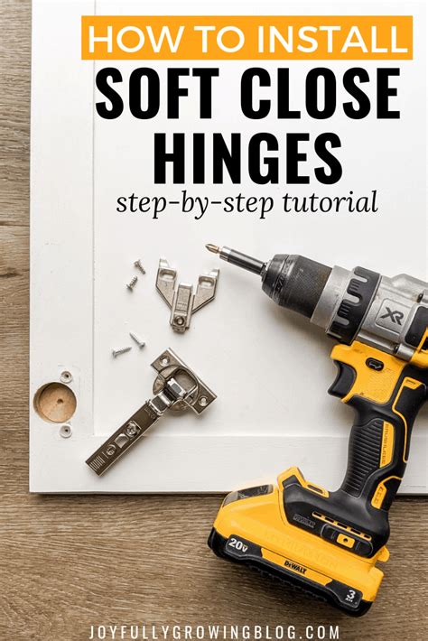 how to install hinges on cabinets