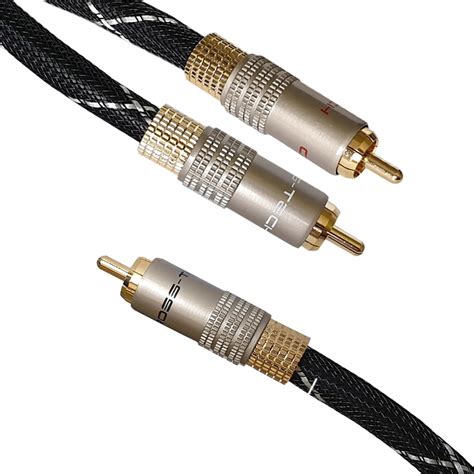 Kable audio 1 RCA - 2 RCA typu Y Cross-Tech do subwoofera - LBX Systemy ...