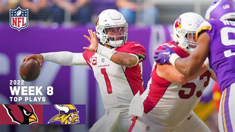 Arizona Cardinals Top Plays Vs Minnesota Vikings 2022 Regular Season