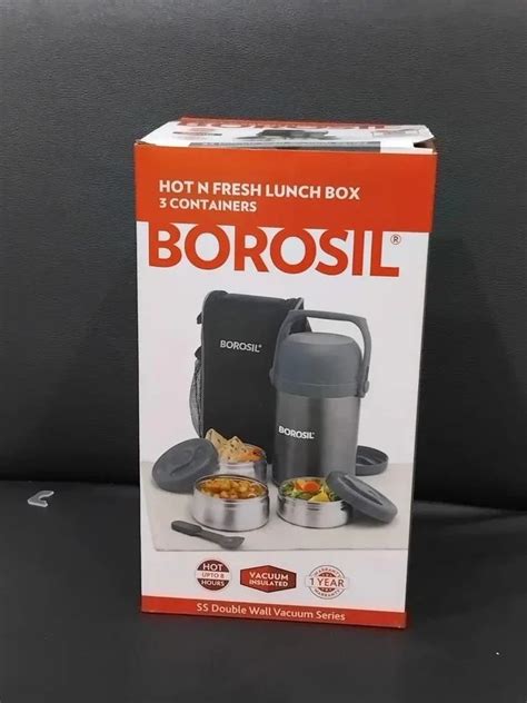 Borosil Hot N Fresh Stainless Vaccum Insulted Lunch Box AM At