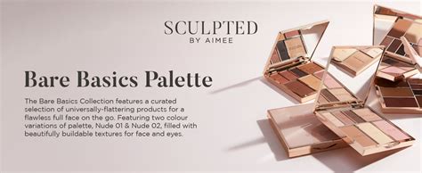 Bare Basics Face Eye Palette From Sculpted By Aimee Nude Travel Friendly Nude Look