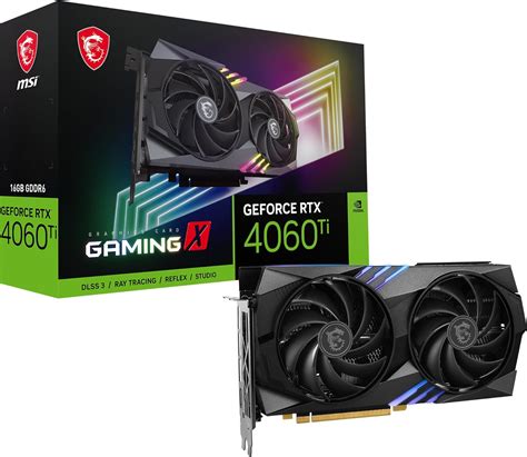 MSI GeForce RTX 4060 Ti GAMING X 16G Scheda Grafica - 16GB GDDR6 ...