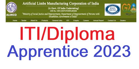 Alimco Apprentice Recruitment Iti Diploma Latest Apprentice