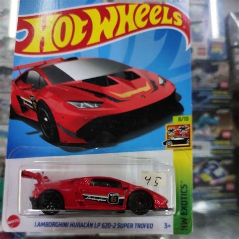 Jual Hotwheels Hot Wheel Wheels Lamborghini Huracan Lp 620 2 Super Trofeo Shopee Indonesia