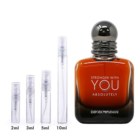 Stronger With You Absolutely By Emporio Armani Fragrance Samples