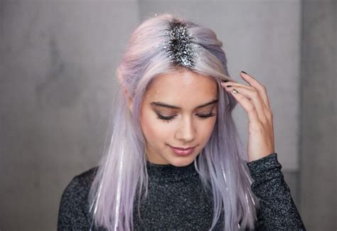 Прически на новый год 2019 с глиттером: как выбрать и как сделать ...