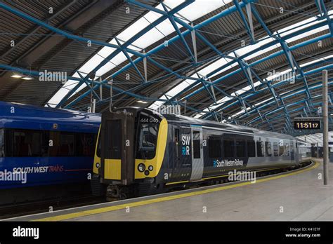 South Western Railways First Fully Liveried Class 444 Train Right
