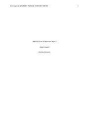 ACARSWELL FINAL ROUGH Docx Running Head WALMAT S FINANICAL STATEMENT