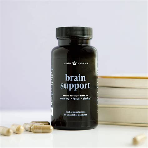 Natural Brain Supplement: Nootropic Booster for Focus, Energy, Memory & Mood - with Lions Mane ...