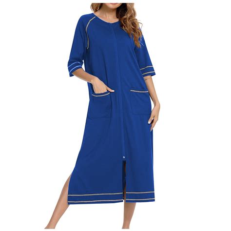 Mrat Womens Pajamas Set Winter Warm Nightgown Fall Pajamas for Women
