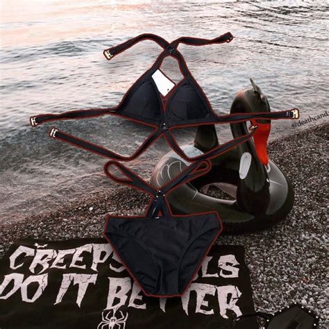 Gothic Bikini On Carousell