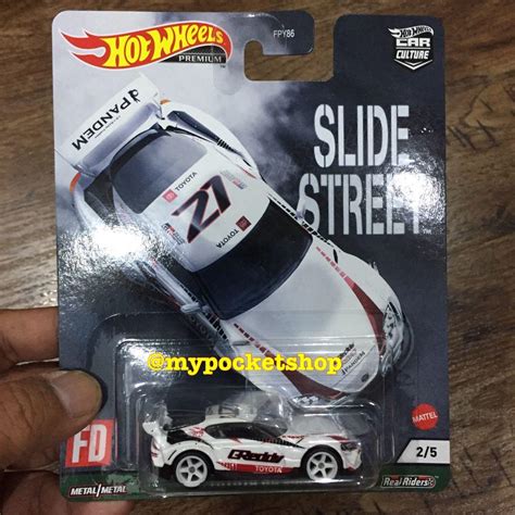 Hot Wheels SLIDE STREET ASSORTMENT Hotwheels Premium Car Culture Nissan Silvia S