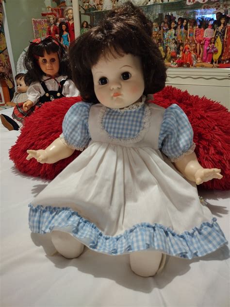 Vintage Madame Alexander Doll Pussy Cat Doll Brunette Doll Large Size Etsy