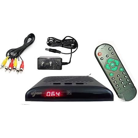 Catvision Doordarshan Freedish Mpeg Standard Definition Set Top Box