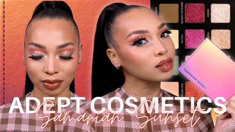 New Makeup Adept Cosmetics Samarian Sunset Youtube