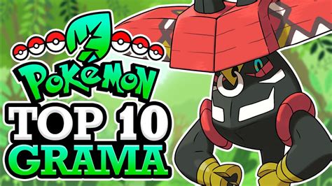 10 MELHORES POKÉMON DO TIPO GRAMA DE TODOS OS TEMPOS Gen1 Gen8