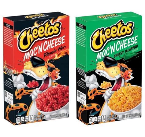 Макароны Cheetos Mac N Cheese Flamin Hot и Jalapeno 2 шт по 160 г США купить с доставкой по