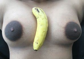 Everyone loves the size of those areola so hereâs a BANANA ðŸ Œ f or scale Porn Pic