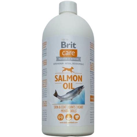 Витамины Brit Care для собак Масло лосося 1л – купить в Киеве | цена и ...