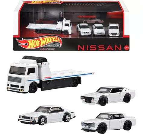 Pack Hot Wheels Premium Collector Set Nissan Skyline Cuotas Sin Inter S
