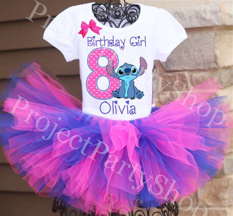 Stitch Birthday Tutu Outfit Stitch Birthday Outfit Lilo And Stitch